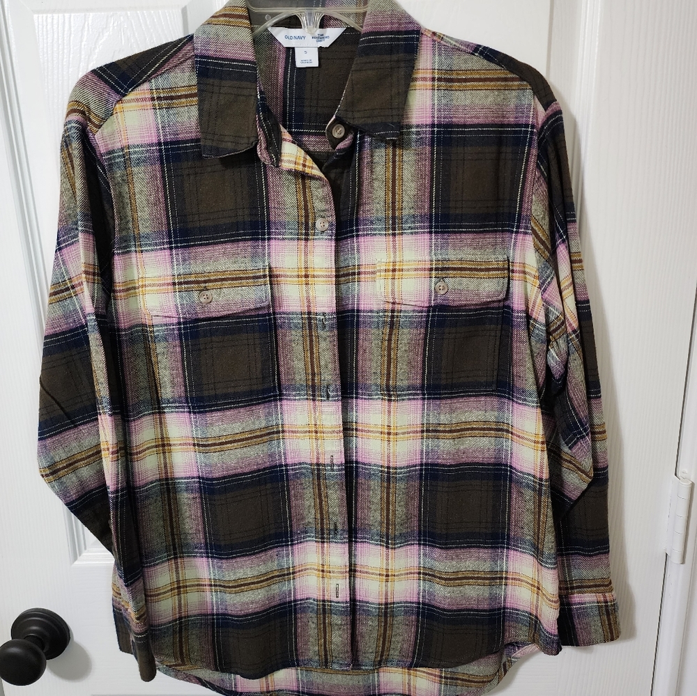 Boyfriend Plaid flannel Shirt